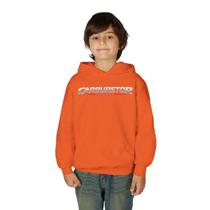 Youth Hoodie — "Carburetor Army" Logo Pullover