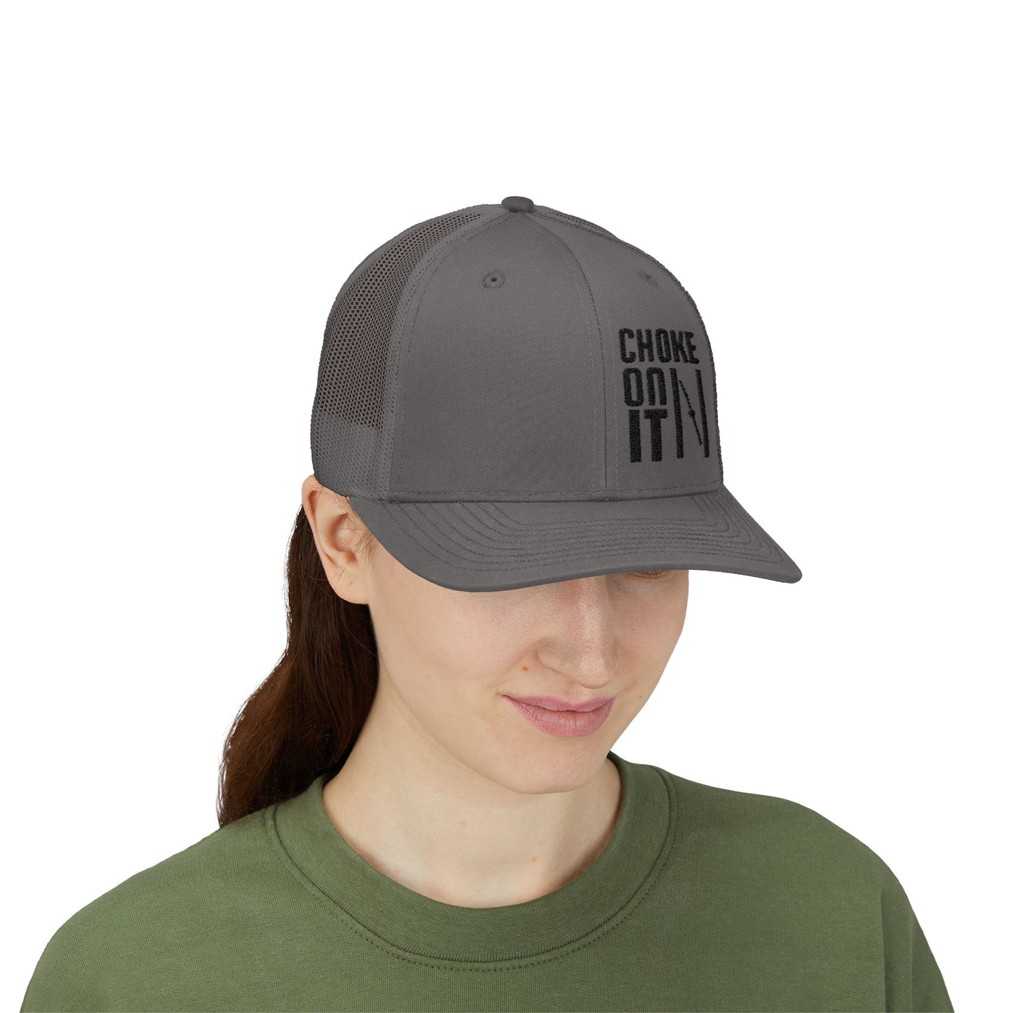 Copy of Survivor Embroidered Trucker Cap — Distressed Patriotic Snapback