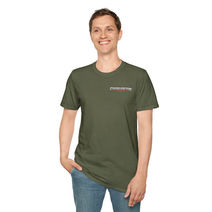 "Carburetor Army Choke on it" Performance Racing Tee