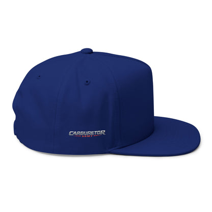 Flat bill cap ''Choke on it'' Embroidered snapback