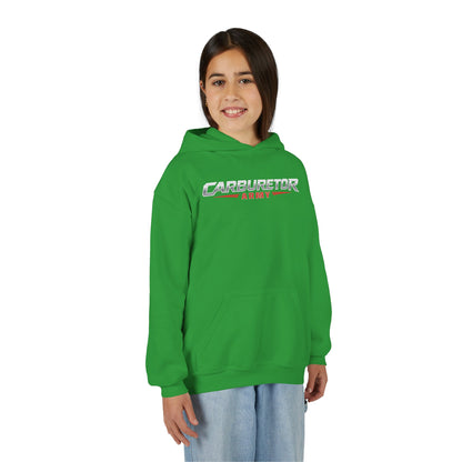 Youth Hoodie — "Carburetor Army" Logo Pullover