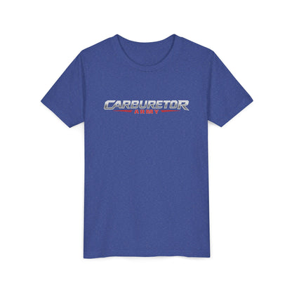 Youth Tee — "Carburetor Army" Racing Logo Shirt
