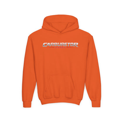 Youth Hoodie — "Carburetor Army" Logo Pullover