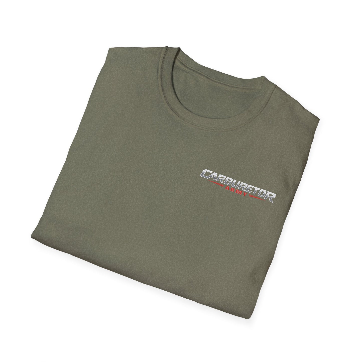 "Carburetor Army Choke on it" Performance Racing Tee