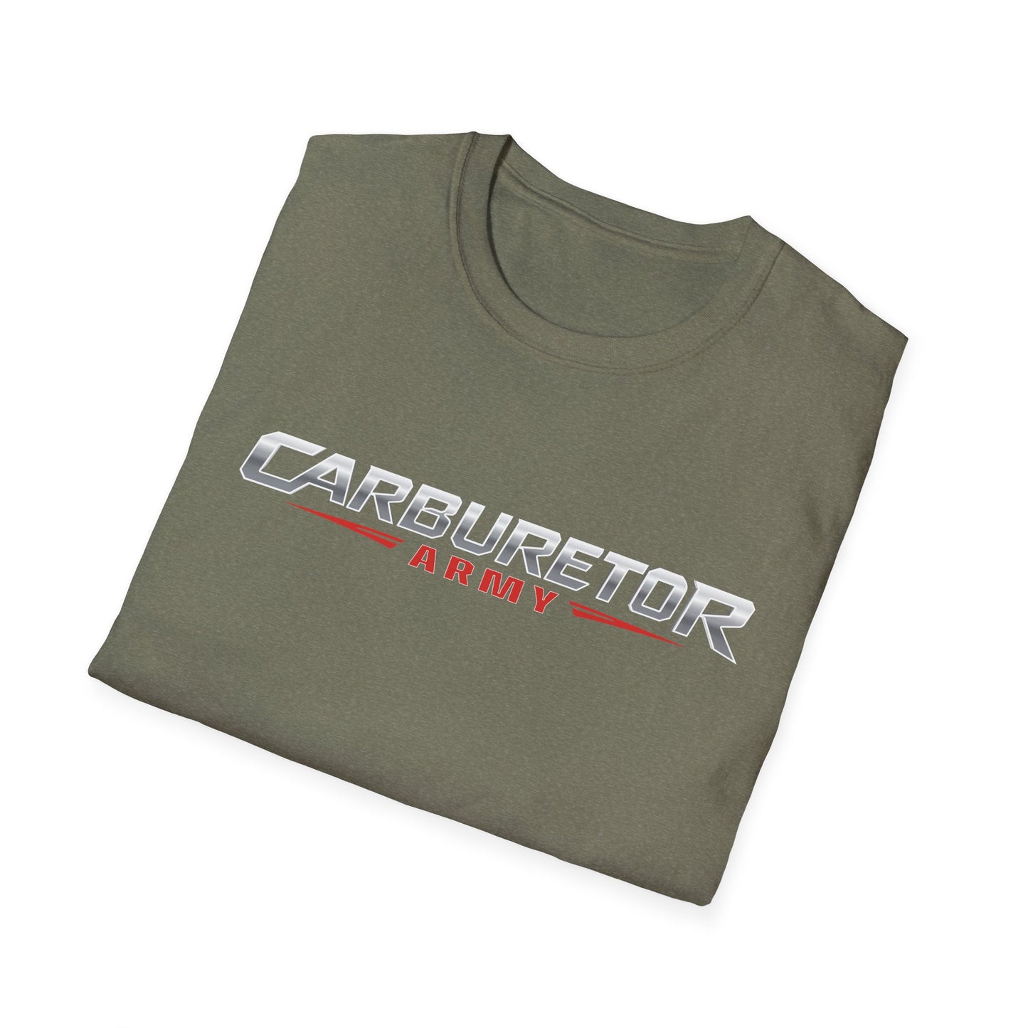 T-Shirt — "Carburetor Army" Performance Racing Tee