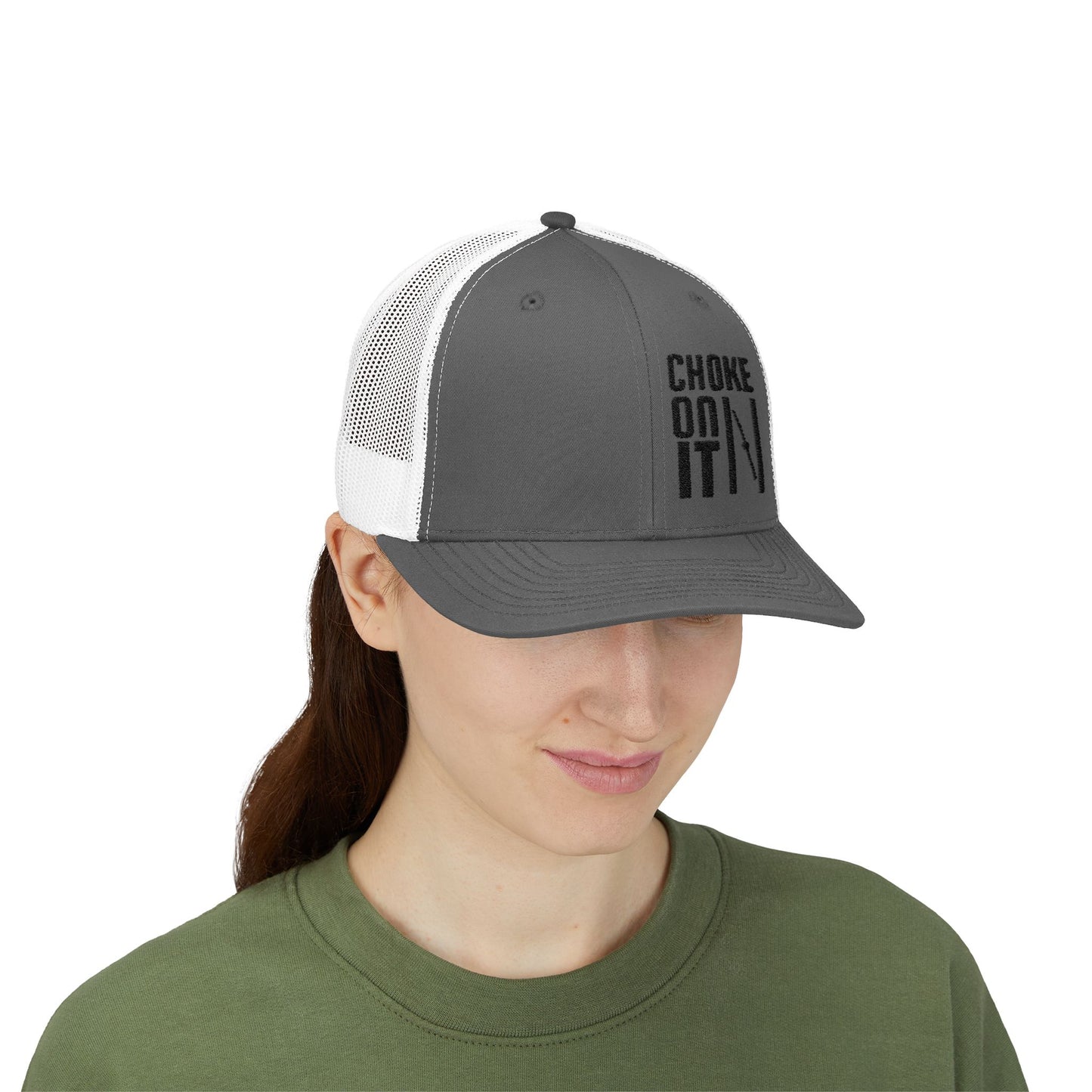 Copy of Survivor Embroidered Trucker Cap — Distressed Patriotic Snapback